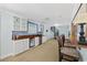 Finished basement featuring a tiled wet bar with wood countertop and a spiral staircase at 1114 S Dogwood Dr., Surfside Beach, SC 29575