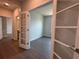 View of home office with wood-look floors through french doors at 1233 Lady Bird Way, North Myrtle Beach, SC 29582