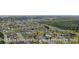 Aerial view of homes in a beautiful neighborhood, surrounded by trees, with property lines for reference at 1315 Ashboro Ct., Myrtle Beach, SC 29579