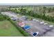 Boat storage facility featuring a variety of boats parked and ready for use, surrounded by trees at 1315 Ashboro Ct., Myrtle Beach, SC 29579