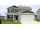 Charming two-story home with a two-car garage, well-manicured lawn, and classic curb appeal at 1419 Nokota Dr., Conway, SC 29526
