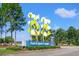 Entrance to the North Myrtle Beach Park & Sports Complex under a sunny sky at 1513 Anne St., North Myrtle Beach, SC 29582