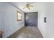 Simple bedroom with a window, a blank accent wall, and an electrical outlet at 1651 Weldon Ln., Conway, SC 29526