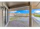 Balcony overlooking a lake with views of the surrounding community at 1801 N Ocean Blvd. # A4, North Myrtle Beach, SC 29582