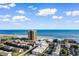 Coastal aerial view of 191 Maison Dr with ocean backdrop, offering scenic living near the beach at 191 Maison Dr. # B-319, Myrtle Beach, SC 29572