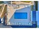 Overhead view of a well-maintained pool area with lounge chairs and tables, perfect for relaxation at 191 Maison Dr. # B-319, Myrtle Beach, SC 29572