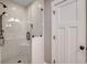 Walk-in shower with a glass door at 204 Shady Pines Ct., Conway, SC 29527