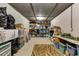 Organized storage room with shelving and various containers, perfect for keeping belongings tidy and accessible at 220 Clubhouse Dr. # 20B, Sunset Beach, NC 28468