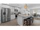 Modern kitchen with stainless steel appliances, granite countertops, and white cabinets at 234 Belmonte Dr., Myrtle Beach, SC 29588