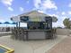Outdoor bar area with ample seating and ocean views at 2401 S Ocean Blvd. S # 1256, Myrtle Beach, SC 29577