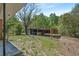 The backyard features a wooden shed at 2865 N Nichols Hwy., Nichols, SC 29581