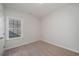 This bedroom features neutral walls, carpet flooring and a bright window at 3339 Little Bay Dr., Conway, SC 29526
