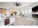 Spacious and bright living area with modern decor and an open floor plan at 35 Red Skiff Ln. # 35, Pawleys Island, SC 29585