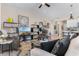 Cozy living room with comfortable seating, stylish decor, and ample natural light at 363 Cypress Springs Way, Little River, SC 29566