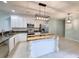 Modern kitchen featuring stainless steel appliances, granite countertops, and a unique wood island at 400 Woodpecker Ln. # 17B, Murrells Inlet, SC 29576