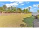 Spacious backyard showcasing a well-maintained lawn and privacy fence at 4061 Taranto Loop # A, Myrtle Beach, SC 29579