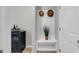 Welcoming mudroom features a built-in bench with decor and storage, complemented by stylish decor at 4061 Taranto Loop # A, Myrtle Beach, SC 29579