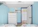 Another view of the twin bedroom, showing the dresser and decor at 410 N Waccamaw Dr. # 306, Murrells Inlet, SC 29576