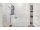 Bathroom features a separate tub, shower, and shelving unit for plenty of storage at 422 Harbour View Dr., Myrtle Beach, SC 29579