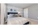 Serene bedroom featuring a cozy bed with decorative pillows and a stylish nightstand at 500 Scarlet Sage Dr., Conway, SC 29527