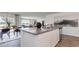 Island in kitchen with granite countertops and stainless steel appliances; open to dining and living spaces at 500 Scarlet Sage Dr., Conway, SC 29527