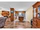 Well-equipped kitchen with stainless steel appliances, central island, and wooden cabinets at 5086 Highway 319 E, Conway, SC 29526