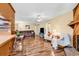 Spacious living room featuring hardwood floors, natural light, and neutral paint at 5086 Highway 319 E, Conway, SC 29526