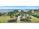 View of the beach access from a balcony with a walkway and a gazebo on the beach at 5511 N Ocean Blvd. # 203, Myrtle Beach, SC 29577