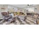 Inviting living space with modern decor, sleek flooring, and open layout at 5511 N Ocean Blvd. # 203, Myrtle Beach, SC 29577