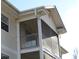 Close-up of a condo featuring a screened porch for relaxing and enjoying the outdoors at 573 Blue River Ct. # 8-H, Myrtle Beach, SC 29579