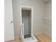 Basement featuring hardwood floors and an access door at 9500 Indigo Creek Blvd., Murrells Inlet, SC 29576