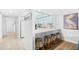 Fully equipped kitchen with breakfast bar perfect for entertaining and casual dining at 6200 N Ocean Blvd. # 203, North Myrtle Beach, SC 29582