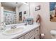 Bathroom vanity features ample counter space and storage at 634 Melody Ln., Surfside Beach, SC 29575