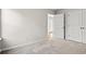 Bedroom featuring neutral walls, carpet floors, and closet at 643 Snowy Owl Way, Conway, SC 29527