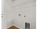 Laundry room featuring neutral walls and vinyl floors at 643 Snowy Owl Way, Conway, SC 29527