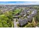 Aerial view of condo community with golf course and beautiful landscaping at 679 Riverwalk Dr. # 201, Myrtle Beach, SC 29579