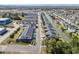 Aerial view of the community, showing the layout and surrounding landscape at 800 Monarch Dr. # 46, Myrtle Beach, SC 29588