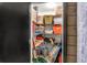 Spacious storage closet with wooden shelves and ample room for organization at 806 N Waccamaw Dr. # 104, Murrells Inlet, SC 29576