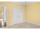 Empty bedroom featuring double closets at 808 East Coast Ln., North Myrtle Beach, SC 29582