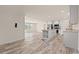 Bright, open-concept kitchen featuring stainless steel appliances, a central island, and modern cabinetry at 814 S Midway Hwy., Johnsonville, SC 29555