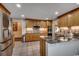 Well-equipped kitchen boasting granite countertops and stainless steel appliances at 8261 Timber Ridge Rd., Conway, SC 29526