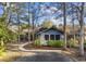 Charming home with a well-maintained exterior, surrounded by mature trees and lush landscaping at 915 Cedarwood Circle, Myrtle Beach, SC 29572