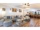 Open-concept living room seamlessly connects to the dining area and kitchen, promoting togetherness at 101 Maddington Place Dr. # 103, Surfside Beach, SC 29575