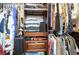 Organized walk-in closet with built-in shelving and drawers, providing ample storage space at 101 Maddington Place Dr. # 103, Surfside Beach, SC 29575
