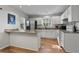Bright kitchen with stainless steel appliances, granite countertops, and white cabinets at 1064 Penny Ln. # 1064, Myrtle Beach, SC 29577