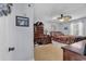 Cozy bedroom featuring a large wooden dresser, bed with decorative bedding, and ample natural light at 157 Egret Run Ln. # 514, Pawleys Island, SC 29585