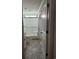 Bathroom featuring a stand up shower and linen storage, with a toilet and sink basin within at 161 Penn Circle, Galivants Ferry, SC 29544