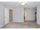 Bedroom with views of a walk-in closet and adjacent bathroom at 19 Pistachio Loop # G, Murrells Inlet, SC 29576