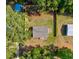 Aerial view of home featuring a wooden fence surrounding backyard at 2939 King St., Loris, SC 29569