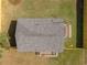 Aerial view of roof and wooden fence surrounding backyard at 2939 King St., Loris, SC 29569